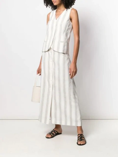 Shop Noon By Noor Curtis Skirt In White