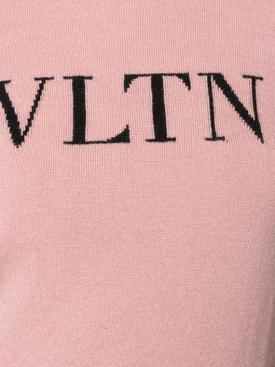 Shop Valentino Vltn Jumper - Pink