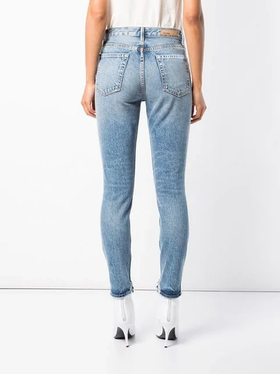 Shop Grlfrnd 'karolina' Skinny-jeans - Blau In Blue