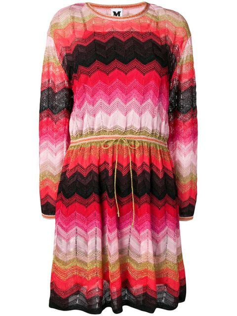 zig zag jumper dress