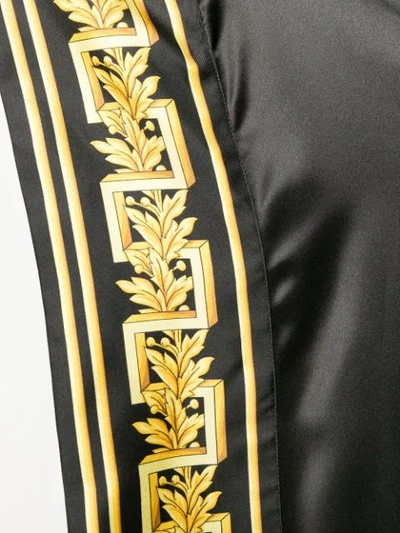 VERSACE BAROQUE DETAILED SHIRT - 黑色