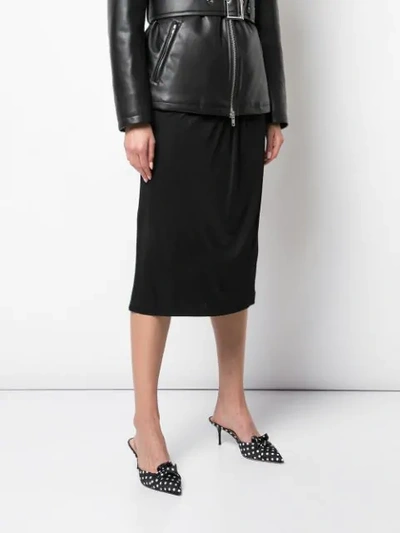Shop Opening Ceremony Keyhole Skirt In Black