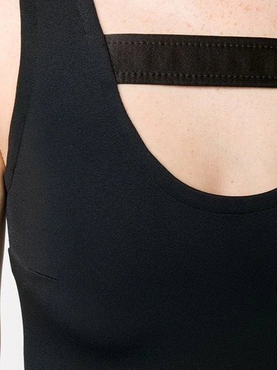 PRADA NECK STRAP DRESS - 黑色