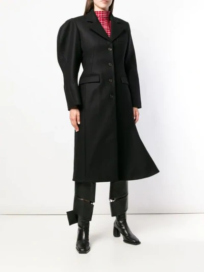 Shop Aalto Irregular Shaped Coat - Black