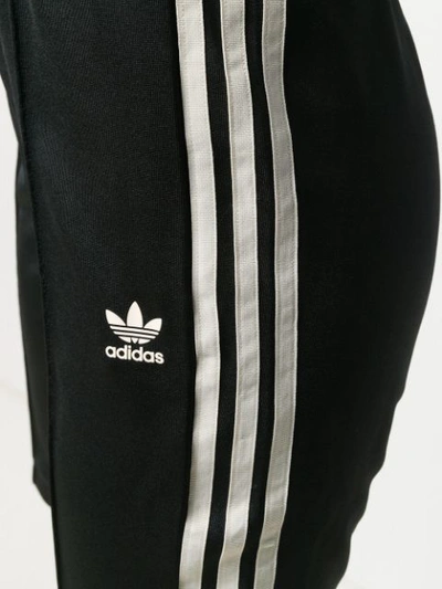 Shop Adidas Originals Adidas Signature Stripe Track Shorts - Black