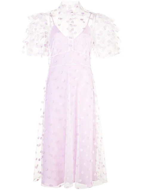 jill stuart polka dot tulle dress