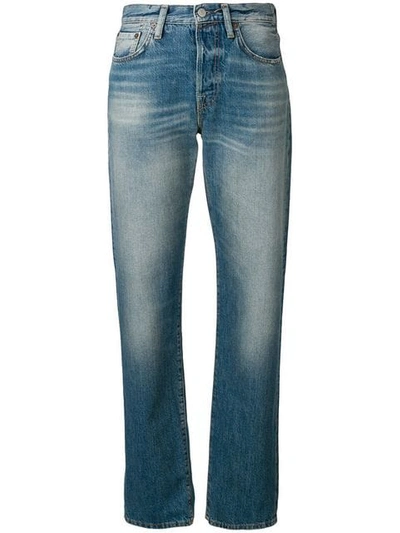 Shop Acne Studios 1997 Trash Straight Jeans In Blue