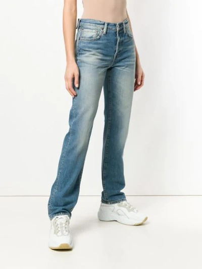 Shop Acne Studios 1997 Trash Straight Jeans In Blue
