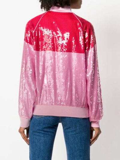 Shop Alberta Ferretti Rainbow Week Jacket In Pink