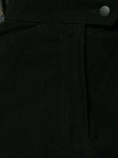 Shop Zambesi Denim Mini Skirt In Black