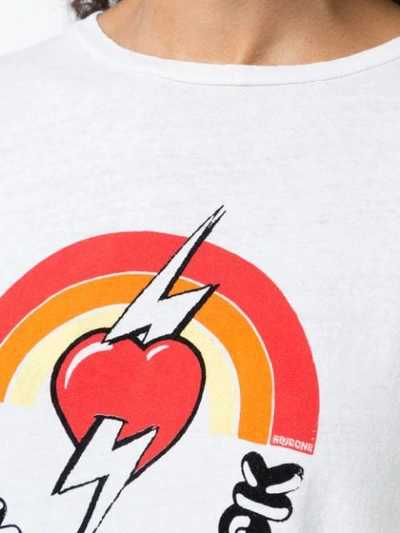 Shop Re/done Love Struck Graphic Tee In White