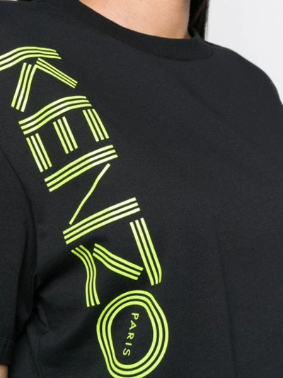 Shop Kenzo Oversized Logo T In Black