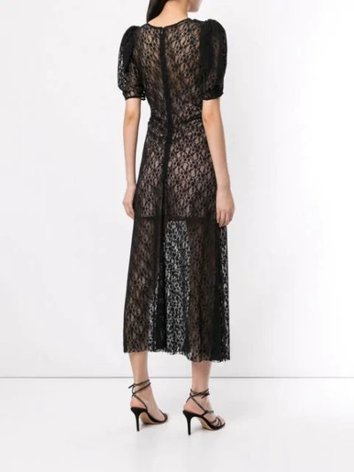 Shop Alice Mccall On + On Midi Dress In Black