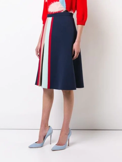 Shop Delpozo A-line Skirt - Blue