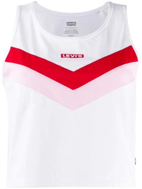 white levis top