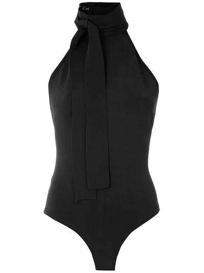 Shop Egrey Knit Bodysuit - Black