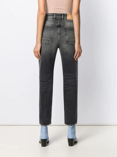 Shop Golden Goose High Waisted Jeans In Grey