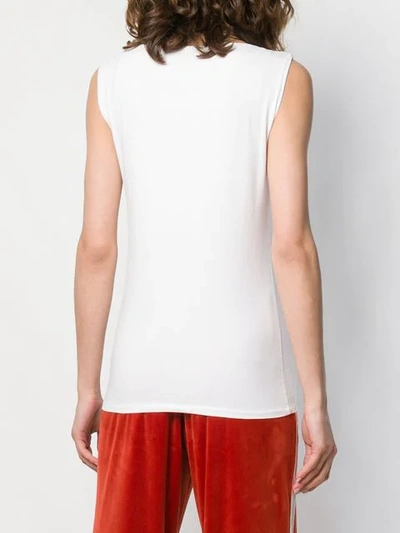 Shop Circolo 1901 Klassisches Tanktop - Weiss In White