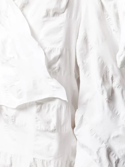 Shop A.w.a.k.e. Ruffle Blouse In White