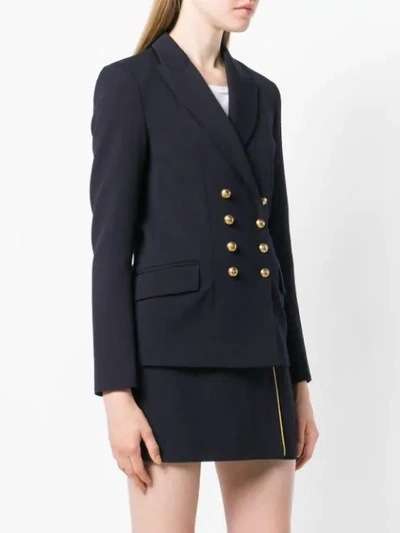 Shop Pinko Military Jacket In Blue