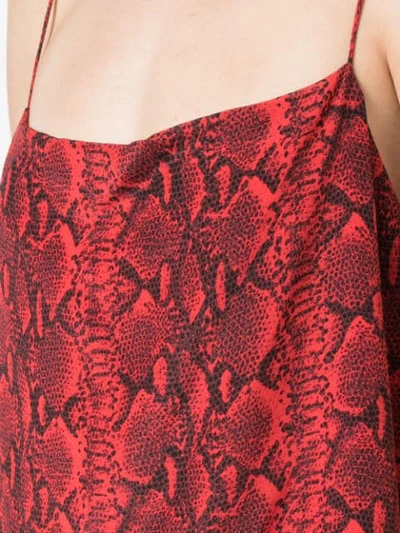 Shop Alice And Olivia Harmon Tank Top In Red