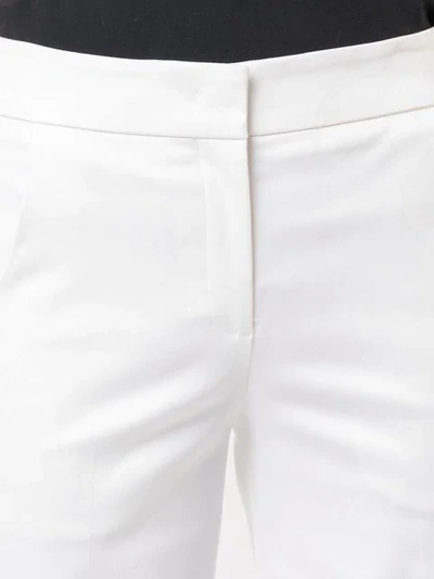 Shop Derek Lam Wide Leg Cotton Sateen Culotte In White