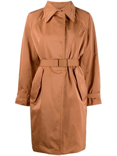 Shop N°21 Nº21 Belted Trench Coat - Brown