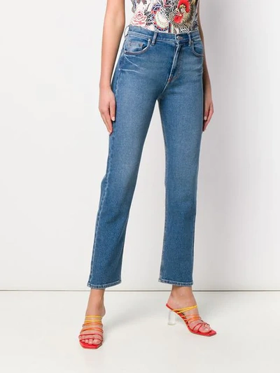 Shop Kenzo Slim-fit Jeans In Blue
