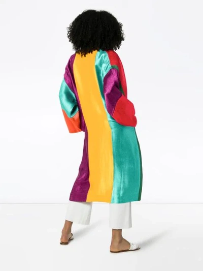 Shop Rianna + Nina Gestreifter Kaftan - Multicoloured