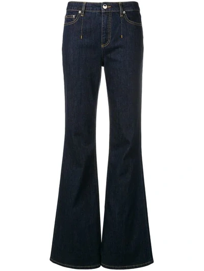 Shop Alberta Ferretti Flared Jeans In Blue