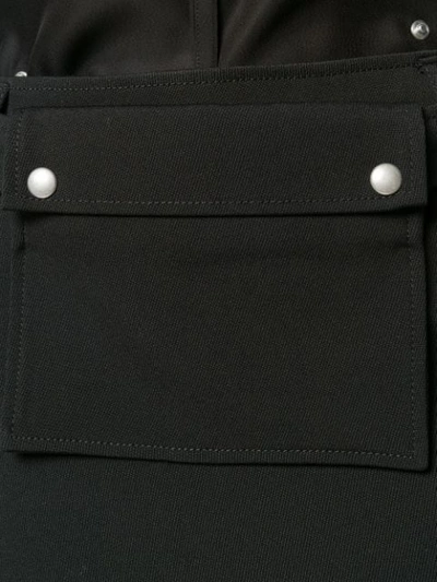 Shop Courrèges A-line Mini Skirt In Black