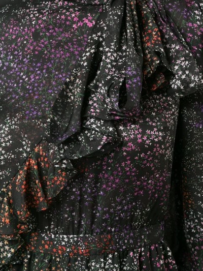 Shop Co Star Print Midi Dress - Black