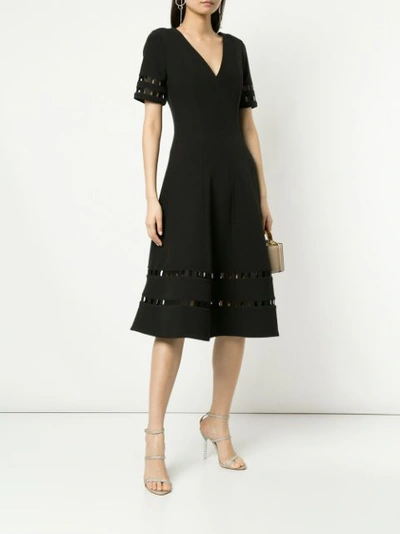 Rachel Gilbert Adeline Dress - Black In Black
