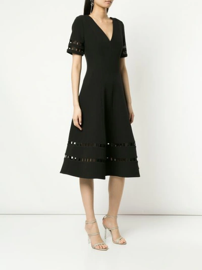 Rachel Gilbert Adeline Dress - Black In Black