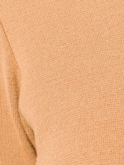 Shop Stella Mccartney Crew Neck Sweater In Neutrals