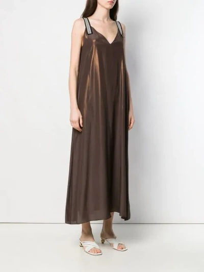 Shop Antonelli Hawaii Dress - Brown