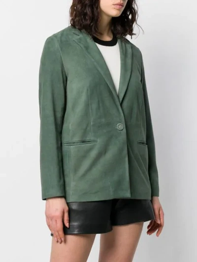 Shop Simonetta Ravizza Rosa Jacket In Green