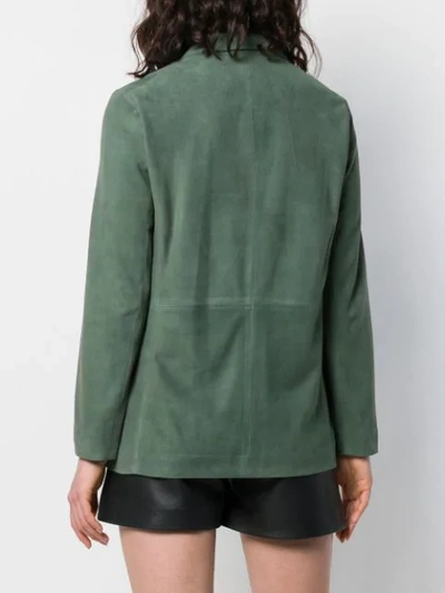 Shop Simonetta Ravizza Rosa Jacket In Green