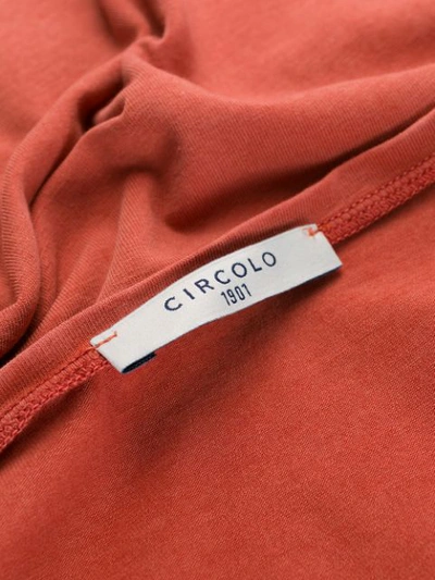 CIRCOLO 1901 宽松背心 - 橘色