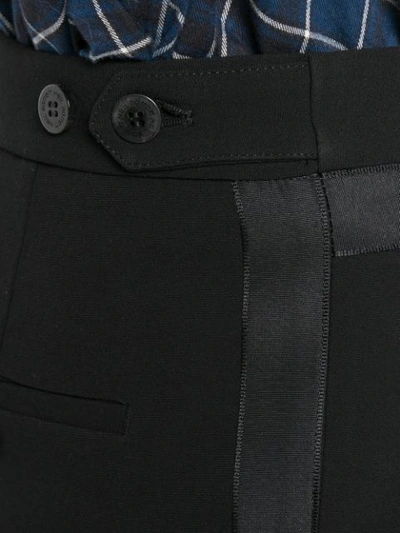 Shop Neil Barrett Tailored Trousers In Black