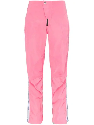 Shop Martine Rose Speed Logo Track Pants In Pink