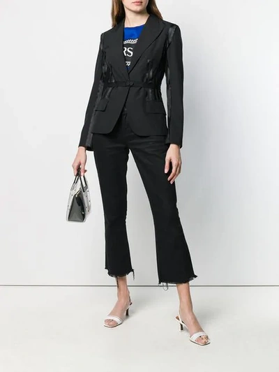 Pre-owned Jean Paul Gaultier Vintage Blazer With Attached Details In Black