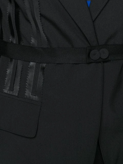 Pre-owned Jean Paul Gaultier Vintage Blazer With Attached Details In Black