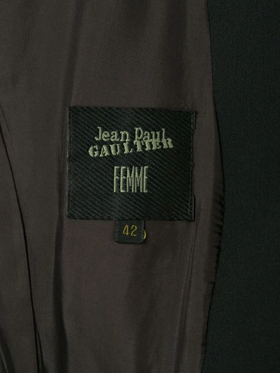 Pre-owned Jean Paul Gaultier Vintage Blazer With Attached Details In Black