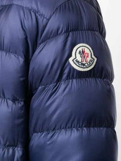 Shop Moncler Lans Padded Jacket In Blue