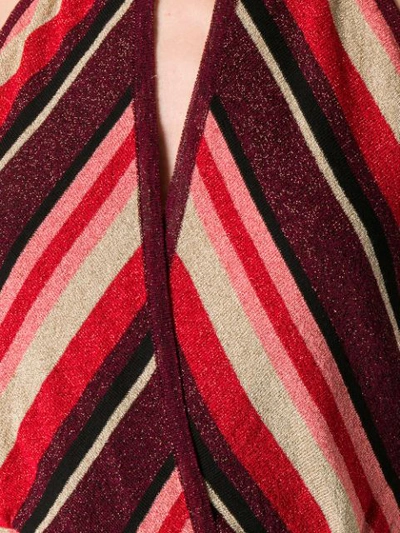 Shop Aniye By Striped Halterneck Jumpsuit - Red