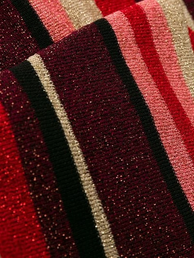 Shop Aniye By Striped Halterneck Jumpsuit - Red