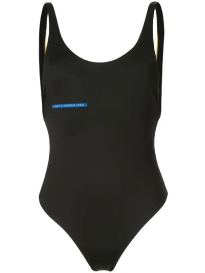 Shop Dsquared2 X Mert & Marcus 1994 Swimsuit In Black