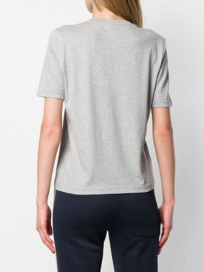Shop Reebok Logo Print T-shirt - Grey