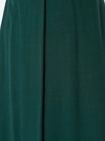 Shop Layeur Classic Cropped Trousers In Green